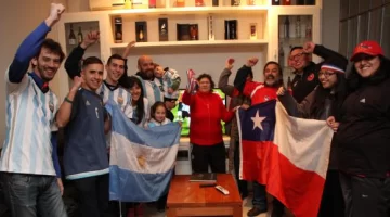 Hermandad futbolera y en paz Hermandad futbolera y en paz