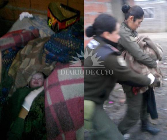 Un sanjuanino asistió a una mujer que dio a luz una beba sietemesina Un sanjuanino asistió a una mujer que dio a luz una beba sietemesina