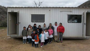 Habilitan los módulos de la escuela en Casas Viejas Habilitan los módulos de la escuela en Casas Viejas