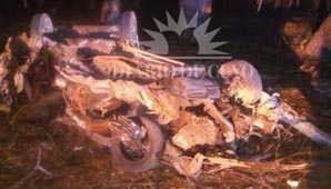 Las impactantes imágenes del fatal accidente en Caucete Las impactantes imágenes del fatal accidente en Caucete