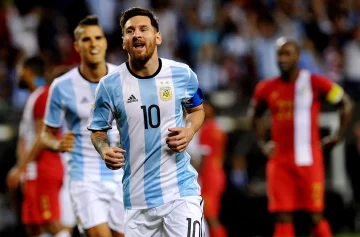 Goleada Argentina y triplete de Messi para la clasificación ante Panamá Goleada Argentina y triplete de Messi para la clasificación ante Panamá