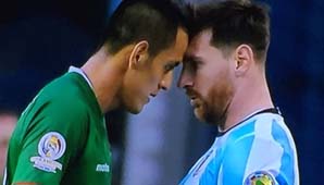 La pelea de Messi: qué hizo enojar al jugador boliviano La pelea de Messi: qué hizo enojar al jugador boliviano