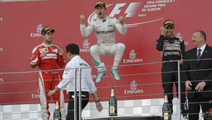 Rosberg ganó de punta a punta en las calles de Bakú Rosberg ganó de punta a punta en las calles de Bakú