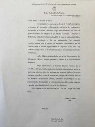 Fede Bal, imputado por lesiones agravadas y violencia de género Fede Bal, imputado por lesiones agravadas y violencia de género