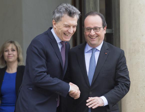 Guiño de Hollande para el Mercosur Guiño de Hollande para el Mercosur