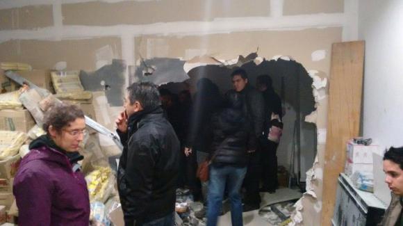 Así quedó la redacción de Tiempo Argentino tras los destrozos Así quedó la redacción de Tiempo Argentino tras los destrozos