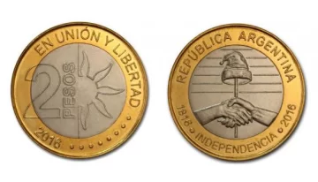 Conocé las nuevas monedas de 2 pesos Conocé las nuevas monedas de 2 pesos