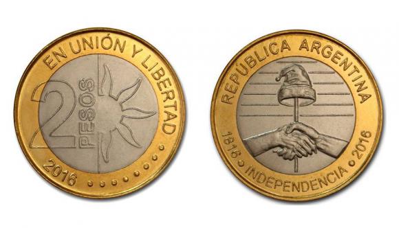 Conocé las nuevas monedas de 2 pesos Conocé las nuevas monedas de 2 pesos