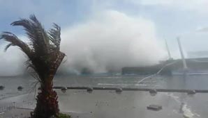 Fotos y videos: impactantes marejadas en la costa chilena Fotos y videos: impactantes marejadas en la costa chilena