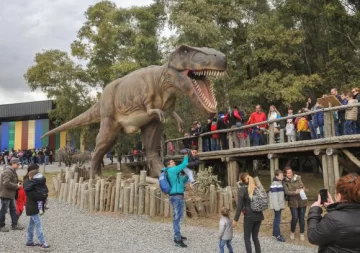 Gran entusiasmo en el arranque de Tecnópolis Gran entusiasmo en el arranque de Tecnópolis