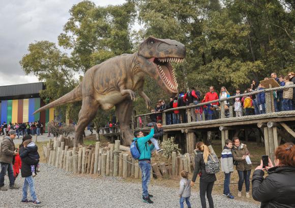 Gran entusiasmo en el arranque de Tecnópolis Gran entusiasmo en el arranque de Tecnópolis