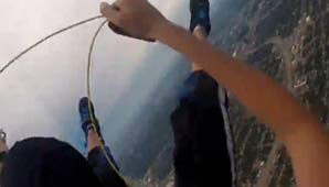 Sobrevivió sin paracaidas Sobrevivió sin paracaidas