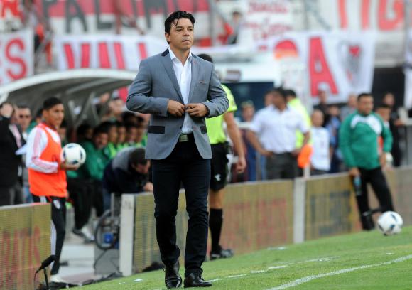 Gallardo se mostró exigente Gallardo se mostró exigente