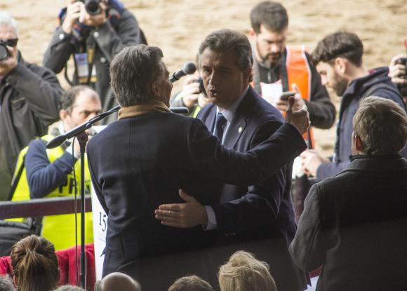 Fuerte condena del jefe de La Rural a la corrupción Fuerte condena del jefe de La Rural a la corrupción