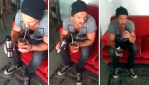Un argentino más: Ricardo Arjona, a puro mate en Miami Un argentino más: Ricardo Arjona, a puro mate en Miami