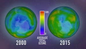 Aseguran que se achicó el agujero en la capa de ozono Aseguran que se achicó el agujero en la capa de ozono