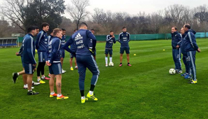La Selección olímpica tuvo su primera práctica con 11 jugadores La Selección olímpica tuvo su primera práctica con 11 jugadores