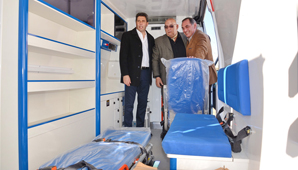 Ullum recibió la ambulancia prometida por la provincia Ullum recibió la ambulancia prometida por la provincia