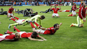 Gales dio el batacazo, venció a Bélgica y se metió en semifinales Gales dio el batacazo, venció a Bélgica y se metió en semifinales