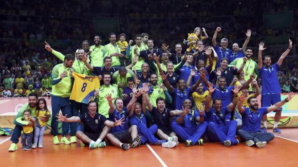 Brasil se quedó con el oro en voley Brasil se quedó con el oro en voley