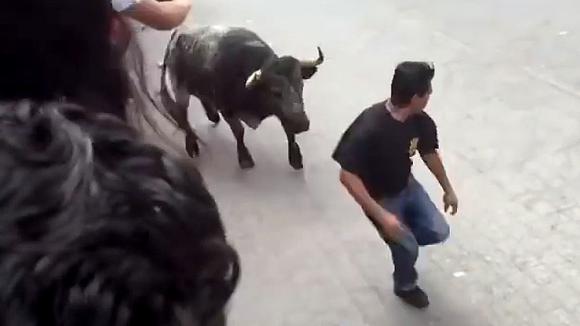 Video: un toro embistió a un joven y lo dejó grave Video: un toro embistió a un joven y lo dejó grave