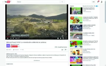 Mining Press / CAEM: La remediación ambiental en canteras Mining Press / CAEM: La remediación ambiental en canteras