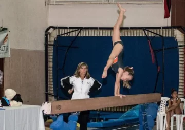 Gimnastas de Udap-Altis en una Copa en Chile Gimnastas de Udap-Altis en una Copa en Chile