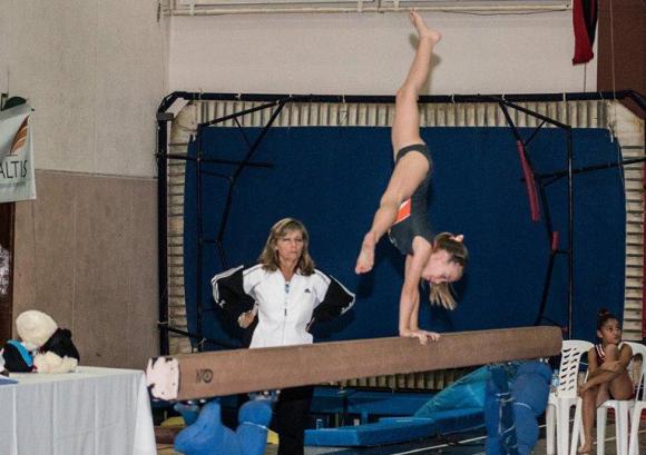 Gimnastas de Udap-Altis en una Copa en Chile Gimnastas de Udap-Altis en una Copa en Chile