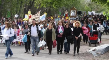 Expresaron con colores su fe durante la peregrinación Expresaron con colores su fe durante la peregrinación