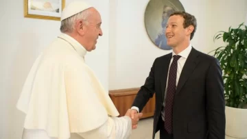 El Papa, con Zuckerberg El Papa, con Zuckerberg