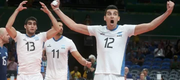 El sanjuanino Lima, figura en la victoria de la Selección de Vóley ante Rusia El sanjuanino Lima, figura en la victoria de la Selección de Vóley ante Rusia