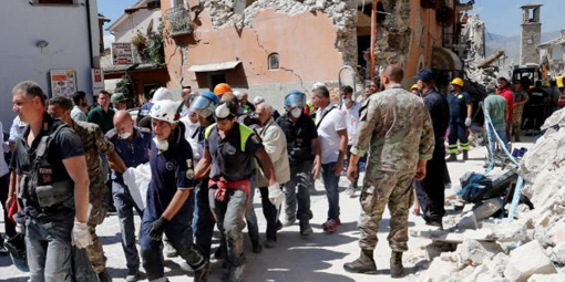 Ya son 73 los muertos por el terremoto en Italia Ya son 73 los muertos por el terremoto en Italia