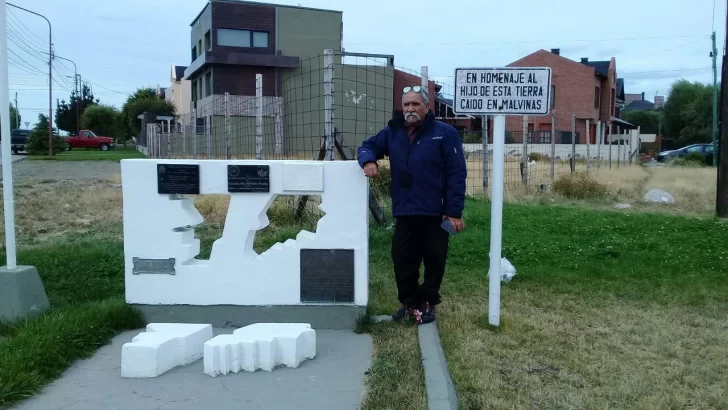 El monumento a Malvinas en Río Gallegos, paso obligado