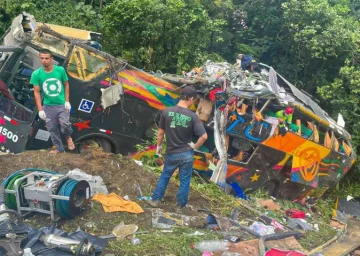 Al menos 19 muertos en un accidente en Brasil Al menos 19 muertos en un accidente en Brasil