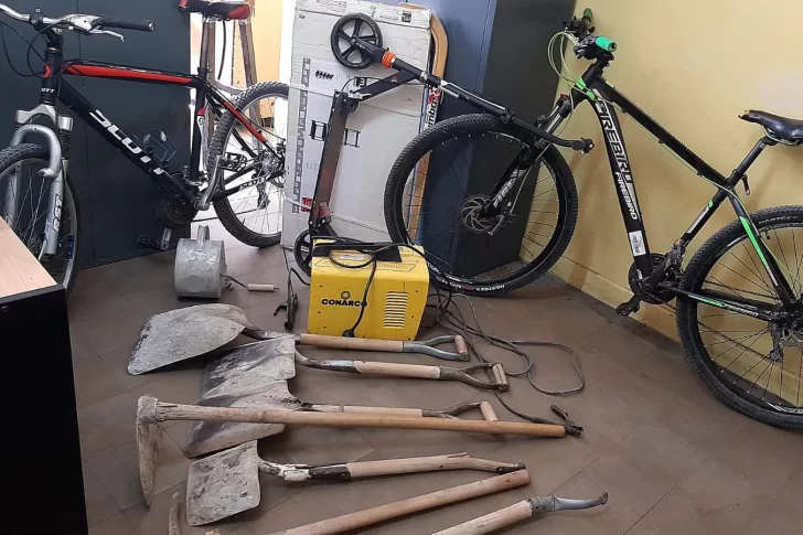 Hallan elementos robados, cae uno con antecedentes