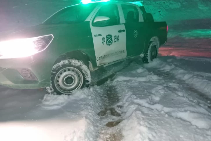 El Paso de Agua Negra, cerrado al tránsito por fuertes nevadas