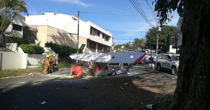 Costa Rica: se estrelló una avioneta con dos argentinos a bordo