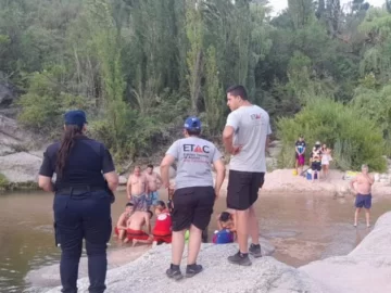 Se ahogó un turista mientras se bañaba en el río de Nono Se ahogó un turista mientras se bañaba en el río de Nono