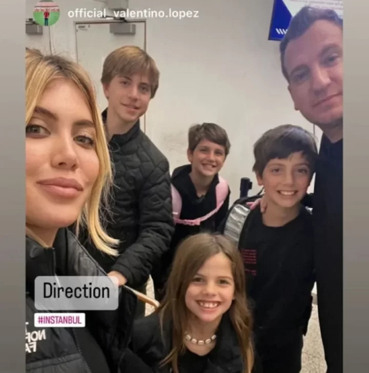 Tras años de conflictos, Wanda Nara y Maxi López fueron a pasear con sus hijos Tras años de conflictos, Wanda Nara y Maxi López fueron a pasear con sus hijos
