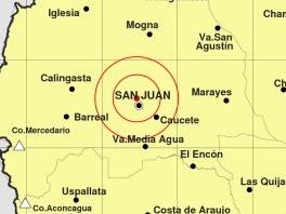 Un temblor de 4.1º movió el suelo sanjuanino durante la madrugada Un temblor de 4.1º movió el suelo sanjuanino durante la madrugada