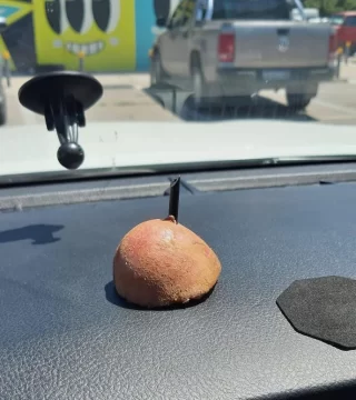 Un sanjuanino en La Serena denuncia otro peligroso tipo de ataque a los vehículos Un sanjuanino en La Serena denuncia otro peligroso tipo de ataque a los vehículos