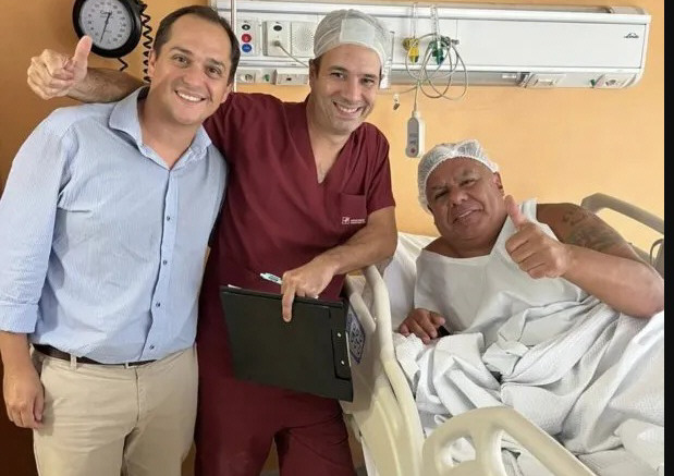 Chiqui Tapia fue operado