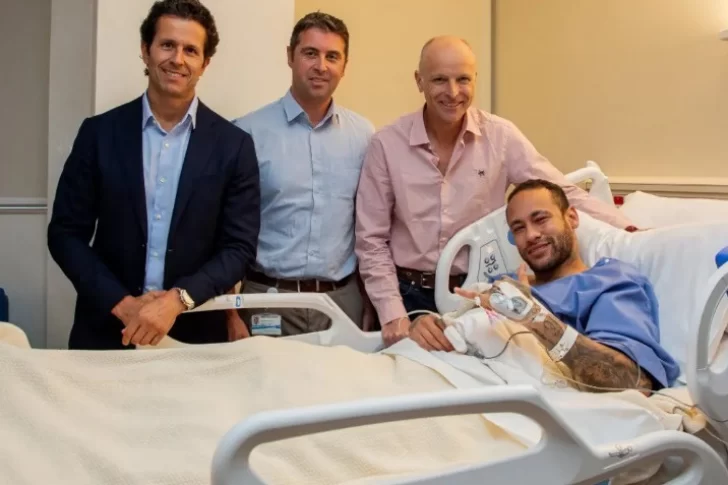 La recuperación de Neymar, en 4 meses