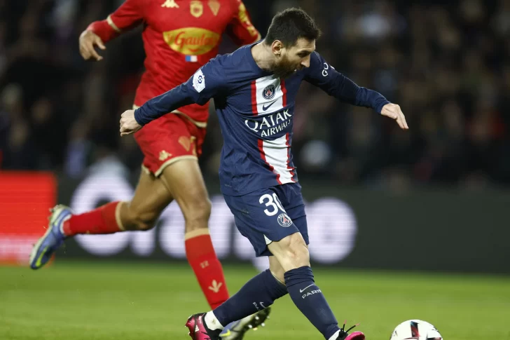 Messi: gol en el regreso