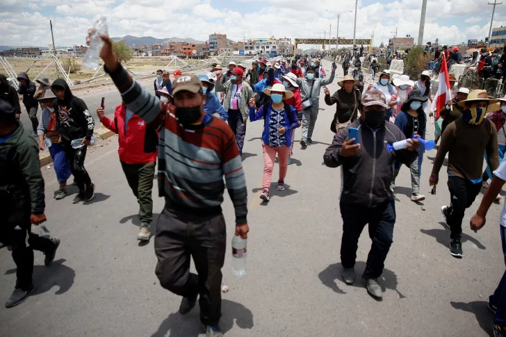 Día D para las protestas en Perú