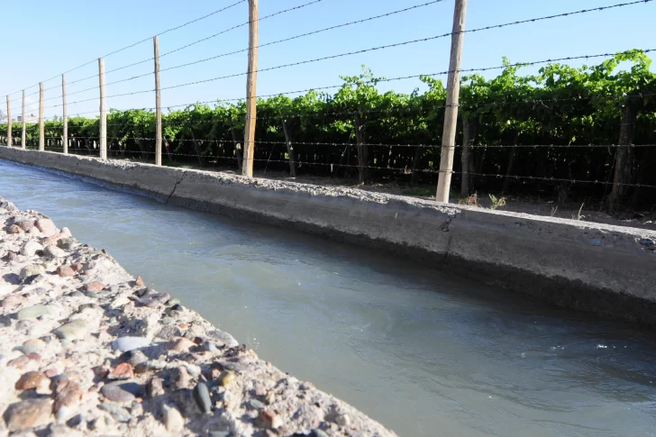 Hay molestia en los regantes por el cronograma de cortes de Hidráulica