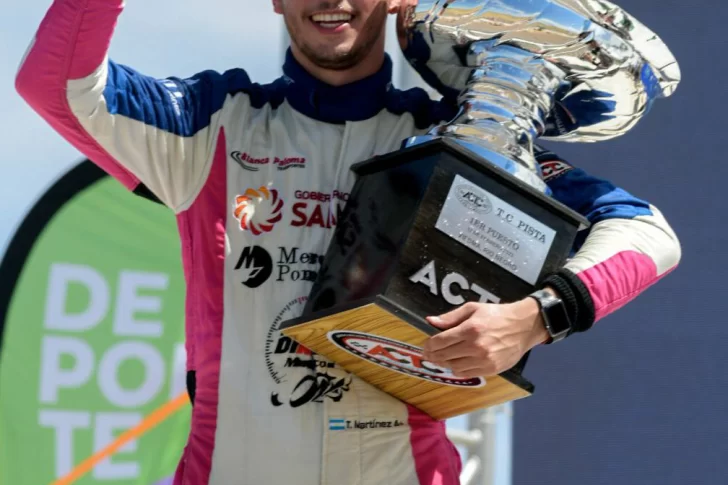 Tobías se quedó con todo en el TC Pista