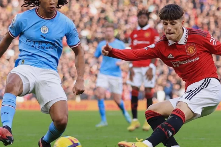 Garnacho crece rápido