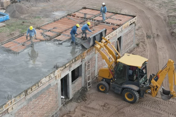 Polideportivo casi listo