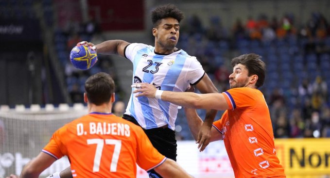 Los Gladiadores perdieron con Países Bajos en debut en el Mundial de handball